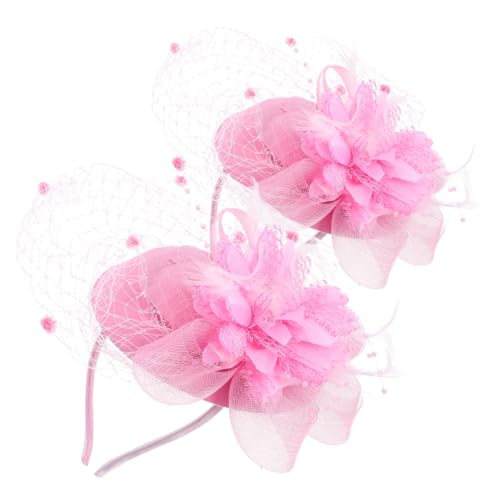 VALICLUD 2stücke Federhut-stirnband Aus Federdesign Haarband Für Party Und Cosplay Kopfschmuck Feder-stirnband von VALICLUD