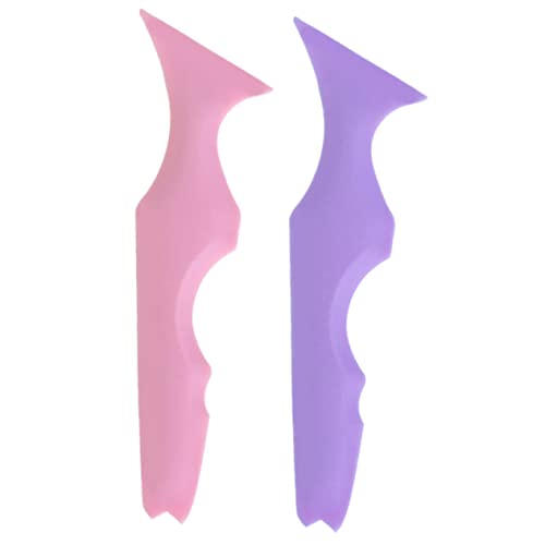 VALICLUD 2 Stück Schönheitshilfe Make -up -tool Multifunktion Eyeliner-schablonenwerkzeug Eyeliner- Augen-make-up-hilfe Make-up- Mascara- Schönheit Aus Silikon von VALICLUD