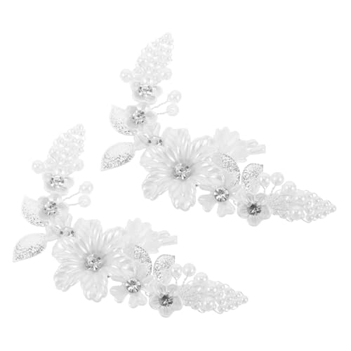 VALICLUD 2 Stück Schuhclips für Damen Abnehmbare Rhinestone Blumen Pearl Charms für Hochzeits und Brautschuhe Kompatibel mit Pumps und Ballerinas Elegantes Schuhzubehör VALICLUD 2 Stück Schuhclips für Damen Abnehmbare Rhinestone Blumen Pearl Charms für Hochzeits und Brautschuhe Kompatibel mit Pumps und Ballerinas Elegantes Schuhzubehör von VALICLUD
