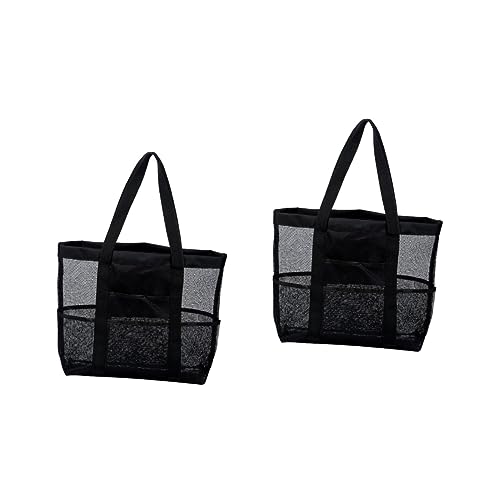 VALICLUD 2 Stück Schultertasche Für Einfaches Shampoo Damen Yoga Dusche Spielzeug Sand Organizer Tasche Essentials Fitnessstudio Tragbare Aufbewahrung Kapazität College von VALICLUD