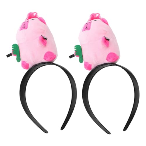 VALICLUD 2stücke Stirnband Capybara Cartoon Haarband Party Cosplay Stirnband Capybara Für Mädchen Kopfbedeckung Aus Requisit Für Fotos Und Bühnenauftritte von VALICLUD