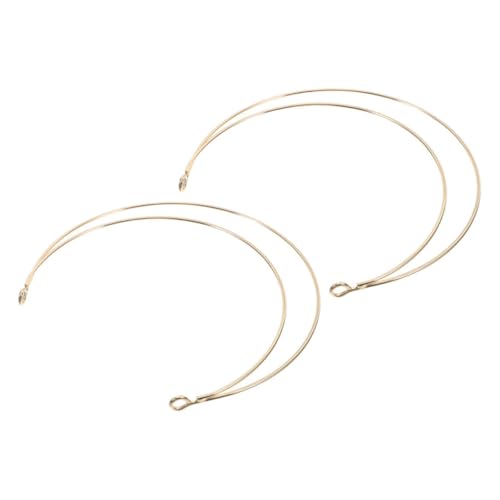 VALICLUD 2stücke Goldene Heiligenschein-haarreifen Für Damen Doppellagige -stirnbänder Vielseitig Als Haarschmuck Oder Fotorequisiten Für Und Mädchen von VALICLUD