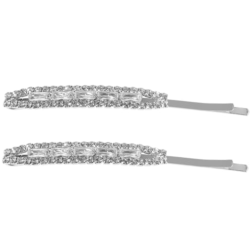 VALICLUD 2 Stück Strass-schleifenclips Für Damen Haarnadel Mit Haarspangen Für Stylische Frisuren von VALICLUD