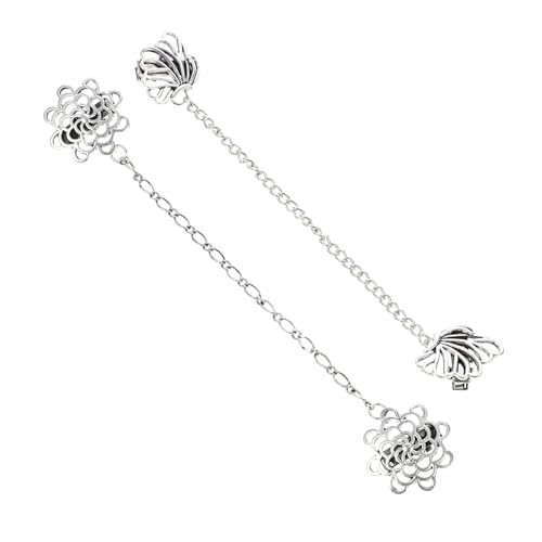 VALICLUD 2 Stück Teiliges Herren Corsage Vintage Zinklegierung Kragenclip und Brustbrosche Modischer Cardigan Schmuckclip für Hemd Vielseitig Tragbar und Elegant für Anzug und von VALICLUD