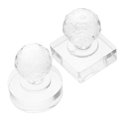 VALICLUD 2stücke Quadratische Und Runde Lidschattenpressformen Für Diy Make-up Reparatur Werkzeug Zum Formen Von Lidschatten Augenbrauenpuder Und Highlighter Einfache Anwendung Und von VALICLUD