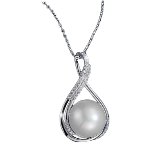 VALICLUD 2 Stück Teiliges Perlen Klavierkettchen mit Zirkonia Anhänger Leichte Hautfreundliche Halskette für Frauen und Mädchen Eleganter Schmuck für Hochzeit Geburtstag Party und Alltag VALICLUD 2 Stück Teiliges Perlen Klavierkettchen mit Zirkonia Anhänger Leichte Hautfreundliche Halskette für Frauen und Mädchen Eleganter Schmuck für Hochzeit Geburtstag Party und Alltag von VALICLUD