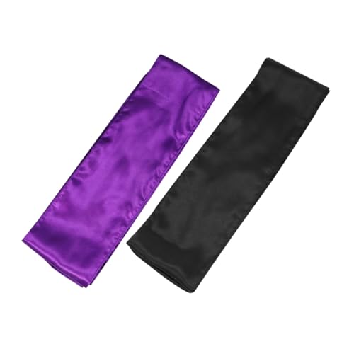 VALICLUD 2 Stück Teiliges Satin Stirnband für Damen Breites Komfortables Haarband in und Schwarz Langlebig und Praktisch Modisches Accessoire für Frauen zur Haarfixierung und Stylings von VALICLUD