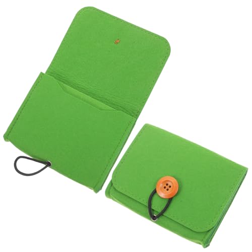 VALICLUD 2 Stück Tragetasche für Ätherische Öle Organizer aus Vliesstoff für Reisen und Schützt Flaschen vor Stößen und Reibung Stylisch Frischem von VALICLUD