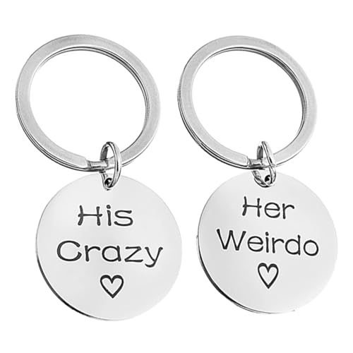 VALICLUD Taschenanhänger-schlüsselanhänger Für Paare Zum Valentinstag Kreatives Schlüsselanhänger-Set von VALICLUD