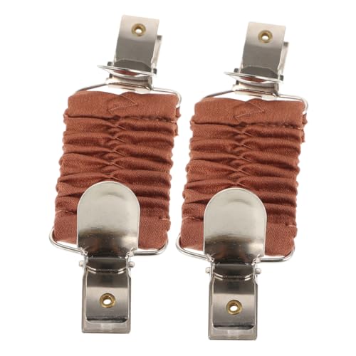 VALICLUD 2 Stück Vintage Sweater Clip Damen Strickjackenclips Elastisch Sicherer Halt Modischer Kleid Cincher Schalhalter Für Blusen Cardigans Shawls von VALICLUD