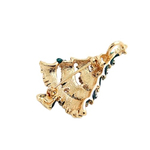 VALICLUD 2 Stück Weihnachtsbaum Brosche Für Damen Stylische Anstecknadel Kreatives Für Weihnachten Dekorative Brustnadel Für Freunde Und Familie Festlicher Schmuck Für Die von VALICLUD