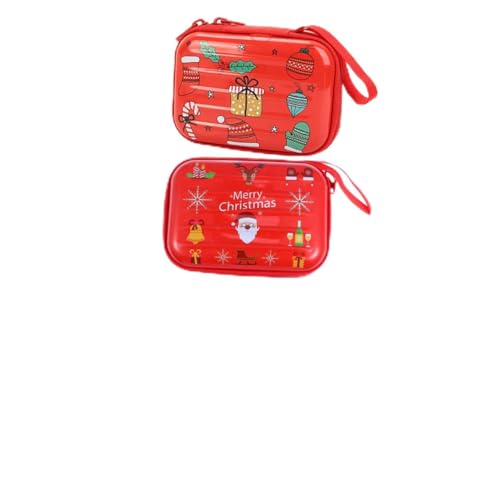 VALICLUD 2stücke Wechselgeldbörse Mit Reißverschluss Münztasche Mini-quadratform Raum Für Kleingeld Und Karten Kreatives Design Für Mädchen Hervorragende Verarbeitung Und Klarer von VALICLUD