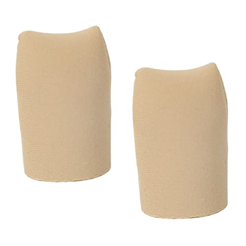 VALICLUD 2 Stücke Weiche Silikon Zehenkappen Rutschfester Zehenschutz für Damen und Herren Atmungsaktive Zehenabdeckungen zur Schmerzlinderung für Alltagsschuhe und High Heels von VALICLUD