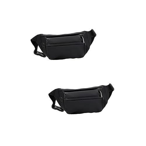 VALICLUD 2 STK Gürteltasche Freizeittasche Für Männer Handytasche Für Männer Umhängetasche Handy-Aufbewahrungstasche Sportliche Hüfttasche Herren Sporttasche Camping Polyester von VALICLUD