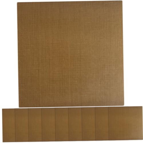 VALICLUD 20 Stck. Haarglätter Wärmeisolationsaufkleber Hitzebeständige Sticker für Dauerwelle Selbstklebend Effektiver Schutz für Ihr Haar von VALICLUD