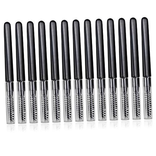 VALICLUD 20 Stück Augenbrauenbürsten Mit Deckel Nylonborsten Praktische Make up Werkzeuge Für Frauen Und Männer Für Unterwegs Augenbrauenpflege Multifunktionale Augenbrauenpinsel von VALICLUD
