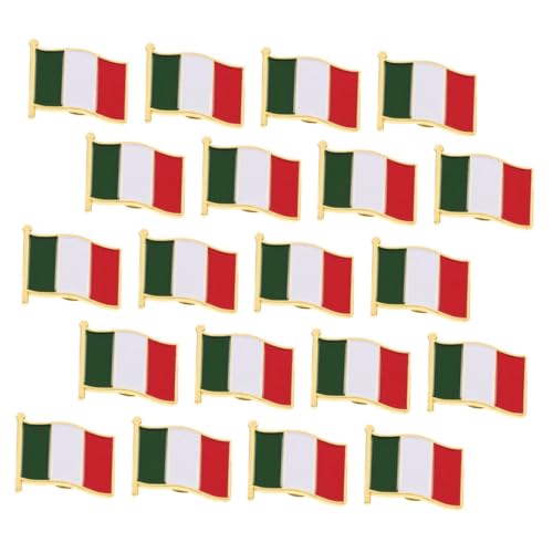 VALICLUD Italienische Flagge Brosche Pin Eisen Flagge Anstecknadel Kleidung Abzeichen Männer Frauen VALICLUD Italienische Flagge Brosche Pin Eisen Flagge Anstecknadel Kleidung Abzeichen Männer Frauen von VALICLUD