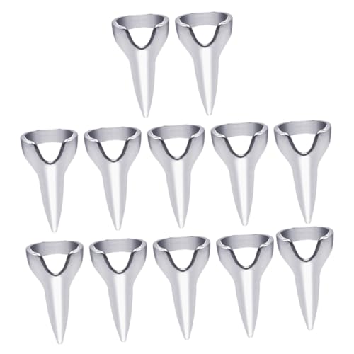 VALICLUD 20 Stück Friseur Ring Haar Separator Kreative Haar Styling Picking Kamm für Halloween Partys und Friseursalon Dekorativ Praktisch Fingerkamm Haarwerkzeug für Styling von VALICLUD