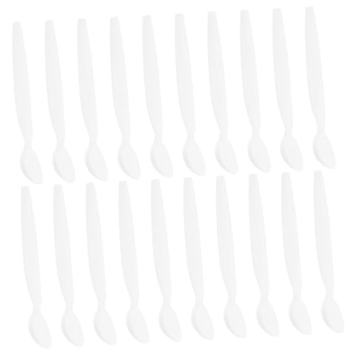 VALICLUD 20 Stück Kosmetikspatel Wiederverwendbare Gesichtspflege Löffel für Cremes Make Up Anwendungen DIY Masken Leicht und Tragbar für Beauty Salons und Reisen von VALICLUD