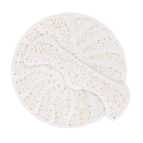 VALICLUD 20 Stück Make Up Aufkleber Für Das Gesicht Patches Glitzernde Gesichtstattoos Funkelnde Make Up von VALICLUD