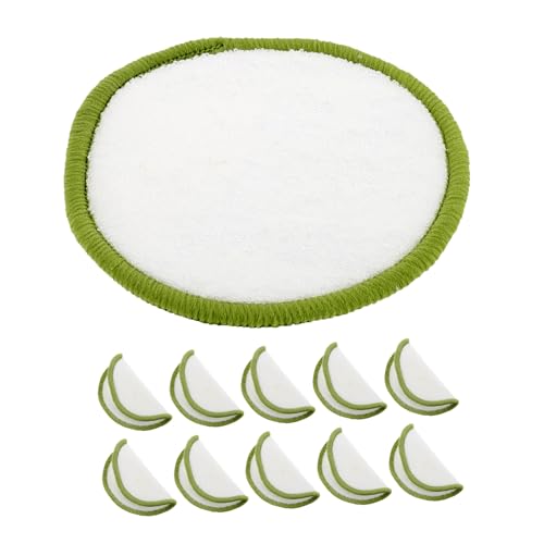 VALICLUD 20stücke Wiederverwendbare Make-up-entferner-pads Aus Bambus-baumwolle Waschbare Gesichtsreinigungspads Für Einfaches Augen-make-up-entfernen Hautfreundliche Pads Als von VALICLUD