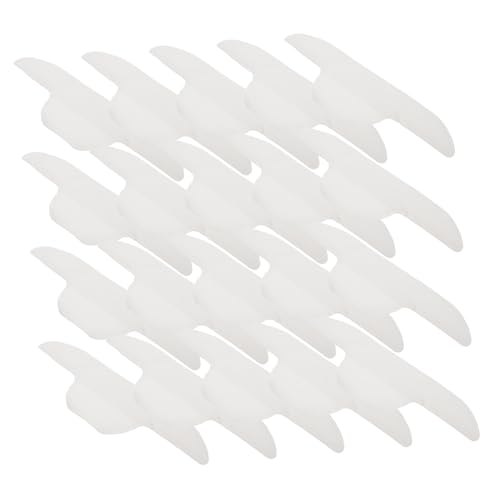 VALICLUD 20 Stück Schweißabsorptions Pads für Hemdkragen Selbstklebend Atmungsaktiv für Männer und Unsichtbarer Schutz gegen Schweißflecken von VALICLUD