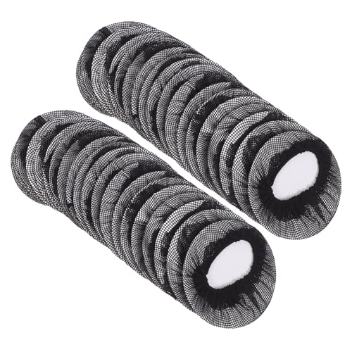 VALICLUD 20stücke Elastische Haarnetze Für Dutts Unsichtbare Netze Zum Binden Für Frauen Und Mädchen Wiederverwendbare Haarwickelnetze Für Ballett Und Tanzauftritte von VALICLUD