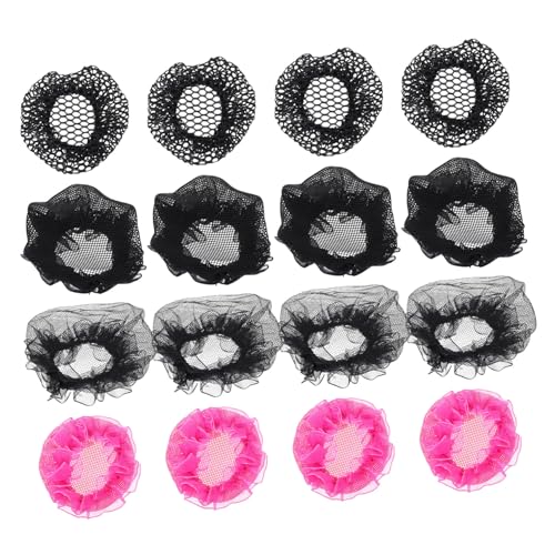 VALICLUD 20 Stück Teiliges Elastisches Haarnetz für Ballett Unsichtbares Haarnetz mit Rüschen für Tanzaufführungen für Damen und Atmungsaktive und Komfortable Haaraccessoires VALICLUD 20 Stück Teiliges Elastisches Haarnetz für Ballett Unsichtbares Haarnetz mit Rüschen für Tanzaufführungen für Damen und Atmungsaktive und Komfortable Haaraccessoires von VALICLUD