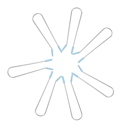 VALICLUD 20 Stück Teiliges Haarklammern für Lockenwickler U förmige Metallspangen für Dauerwellen Kompatibel mit Heißwicklern Haarsalon Styling Clips für Damen von VALICLUD