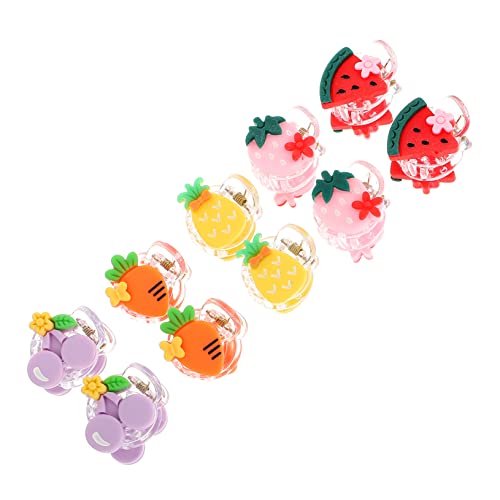 VALICLUD 20 Stück Teiliges Mini Haarklammer Set für Junge Mädchen Mädchen Cartoon Resin Haarklammern Süße Haarklammern für Dünnes und Dickes Haar Stabiler Vielseitiges Haaraccessoire von VALICLUD