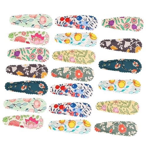 VALICLUD 20stücke Blumen-haarspangen Für Damen Mädchen Junge Mädchen Mit Blumenmuster Haarschmuck Für Geburtstag Weihnachten Feste Feiertage von VALICLUD