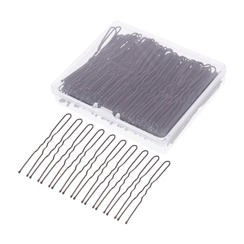 VALICLUD 200stücke U-förmige Haarnadeln Für Frauen Mädchen Retro-haarspangen Haarschmuck Aus Metall Für Formelle Und Informelle Anlässe Rutschfeste Kopfschmuck von VALICLUD