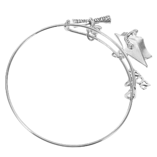 VALICLUD 2023 Graduierungsarmbänder Schmuck Armreifen Armband Aus Sterlingsilber Charme Kette Ring Perlen Silberarmband Für Damen Körper Perle Bh Fischgrätenmuster Armreif Silver Legierung von VALICLUD