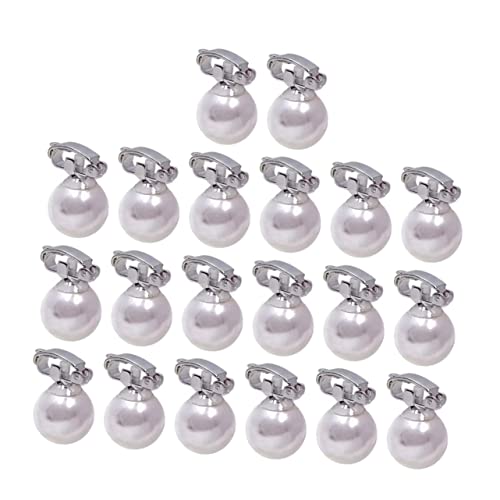 VALICLUD 20stücke Perlen Haarnadeln Mini Perlen Haarspangen Haarclips Für Mädchen Haar Zubehör Für Hochzeit Party von VALICLUD