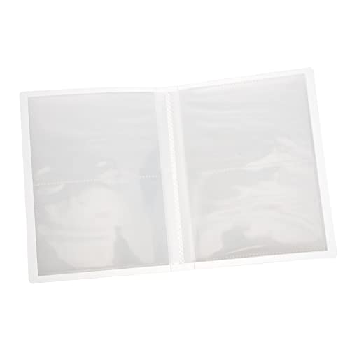 VALICLUD 20blätter Nagelaufkleber-ordner Aus Hartplastik Mit Blättern Sticker Aufnehmbar Zum Sortieren Und Aufbewahren Für Memos Geeignet von VALICLUD