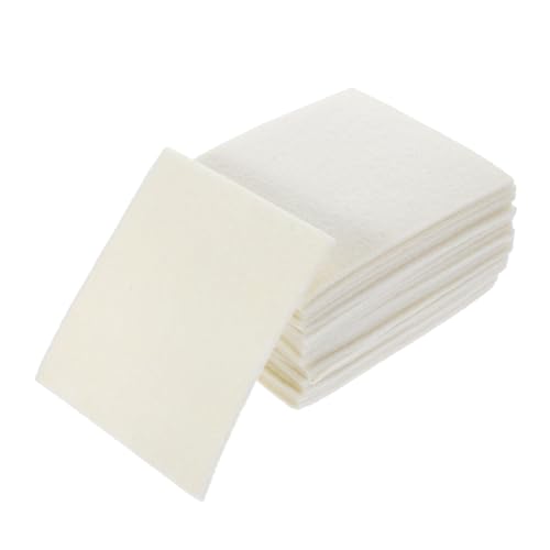 VALICLUD 20stücke Dauerwellen-zubehör Wärmedämmmatte Aus Wolle Friseurschutzmatte Wärmedämmpad Für Dauerwellen Haarschonend von VALICLUD