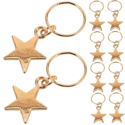 VALICLUD 20stücke Legierung Stern Anhänger Haarschmuck Diy Schmuck Für Frauen Und Mädchen Als Schlüsselanhänger Oder Clip Für Tropfen Schmuckdekoration VALICLUD 20stücke Legierung Stern Anhänger Haarschmuck Diy Schmuck Für Frauen Und Mädchen Als Schlüsselanhänger Oder Clip Für Tropfen Schmuckdekoration von VALICLUD
