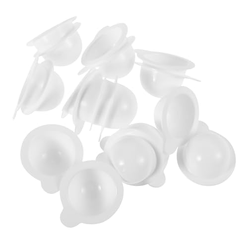 VALICLUD 20stücke Maske Gesichtsbehandlung Gesichtslotion-probe Vorratsglas Plastikbecher Gesichtslotion-creme Becher Plastikglas Probenbehälter Vorratsgläser Probenglas Für Würze von VALICLUD