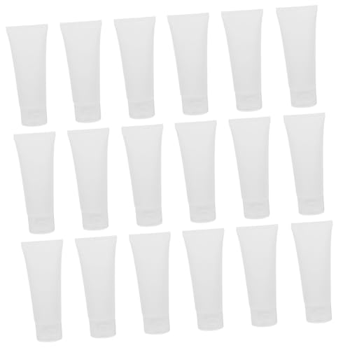 VALICLUD 20stücke Reise-kosmetikbehälter Wiederverwendbare Lotion-quetschflasche Kosmetiktuben Aus Pe-material Reise-reinigerbehälter Handcreme-tube Nachfüllbare Cremetube Für Reisen von VALICLUD