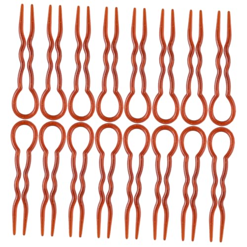 VALICLUD Stück Haarwerkzeug Mädchen Locken Weiblich Styling Hochzeit Zöpfe Haarzubehör Geformt Brötchen Stifte Heiraten Haarstock Bräutigam Lockig Mit Haarnadel Und Plastik von VALICLUD