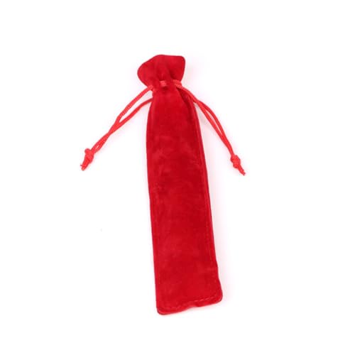 VALICLUD 25 Stück Teiliges Doppelseitiger Waschbarer Flanell zuziehbeutel mit Kordelzug Stifthülle für Stifte Bleistifte Pinsel Atmungsaktiv Strapazierfähig als Geschenk und von VALICLUD