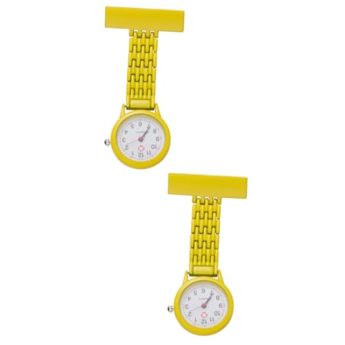 VALICLUD 2St medizinische Uhr watchamacallit Koreanische Version Einfache Designuhr Staubstecker Charme taschenuhr tragbare Schwesternuhr Krankenschwester Uhr Mode Anschauen Shenzhen Damen von VALICLUD