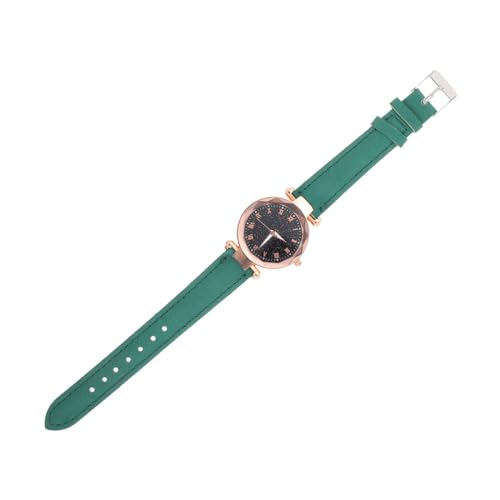 VALICLUD 2stücke Damen Armbanduhr Mit Römischem Ziffernblatt Verstellbares Lederarmband Elegante Und Klassische Uhr Für Frauen Als Für Besondere Anlässe Leicht Und Hautfreundlich von VALICLUD