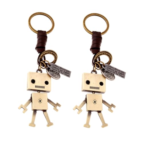 VALICLUD 2St Schlüsselanhänger Ideas Geschenkeidee schlüsselkette Keychain Key Holder Rucksackschlüsselketten Cartoon -Schlüsselbund Geldbörse Charme Taschenanhänger Rindsleder Brown VALICLUD 2St Schlüsselanhänger Ideas Geschenkeidee schlüsselkette Keychain Key Holder Rucksackschlüsselketten Cartoon -Schlüsselbund Geldbörse Charme Taschenanhänger Rindsleder Brown von VALICLUD