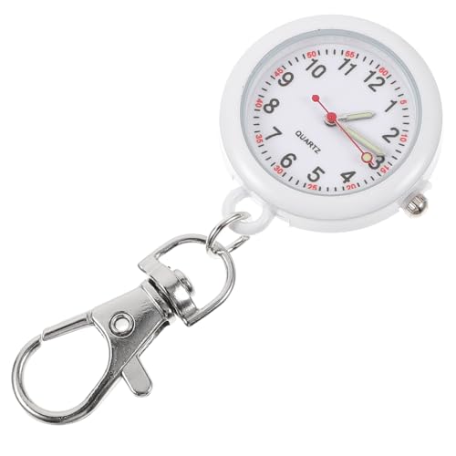 VALICLUD 2St Schwesterntisch Taschenuhr anzeigen Uhren für Männer Stainless Steel inoxlm betrachten männer Geschenke Arzt beobachten Schwesternuhr zum Anklemmen Brosche Zubehör von VALICLUD