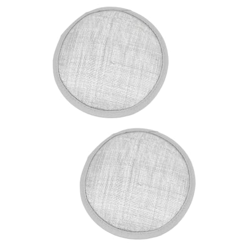 VALICLUD 2St runder Huthalter aus Leinen Untertasse Hut Basis hut DIY zubehör kleiderstangenhalter kleiderstange kleiderständer Frauen Hut verschleißfeste Hutbasis Baskenmütze Basis von VALICLUD