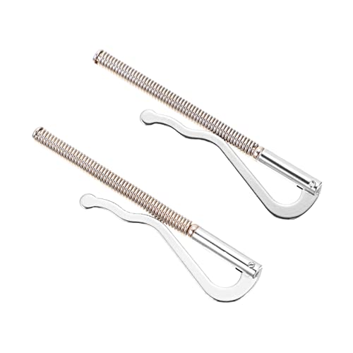 VALICLUD 2stücke Metall Frühling Geld Clip Scheckhalter Für Geldbörsen Metallfederklammern Banknote Klammern Kredit Halter von VALICLUD