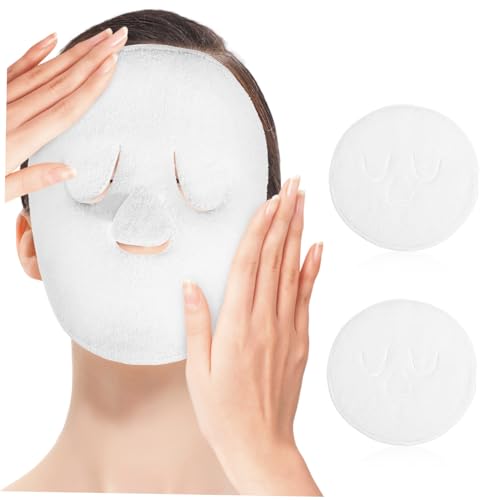 VALICLUD 2Stücke Heiße Kalte Kompresse Gesicht Handtuch für Gesichtsmaske Spa Pflege Wiederverwendbar Weiches Material für von VALICLUD