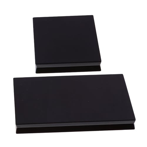 VALICLUD 2stücke Leere Magnetische Lidschattenbox Lidschatten Organizer Subpackaging Fall Mit Offenem Boden Für Kosmetik Präsentation Und Farbvergleich Zum Reisen Und Selbermachen von VALICLUD