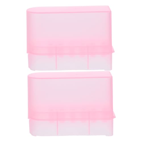 VALICLUD 2stücke Nagelbohrer Aufbewahrungsbox Organizer Mit Transparentem Design Für Bohrerhalter Und Schleifköpfe Kompaktes Und Langlebiges Etui Für Maniküre Werkzeuge VALICLUD 2stücke Nagelbohrer Aufbewahrungsbox Organizer Mit Transparentem Design Für Bohrerhalter Und Schleifköpfe Kompaktes Und Langlebiges Etui Für Maniküre Werkzeuge von VALICLUD